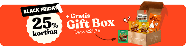 Black Friday: 25% korting en een gratis gift box t.w.v. €21,75